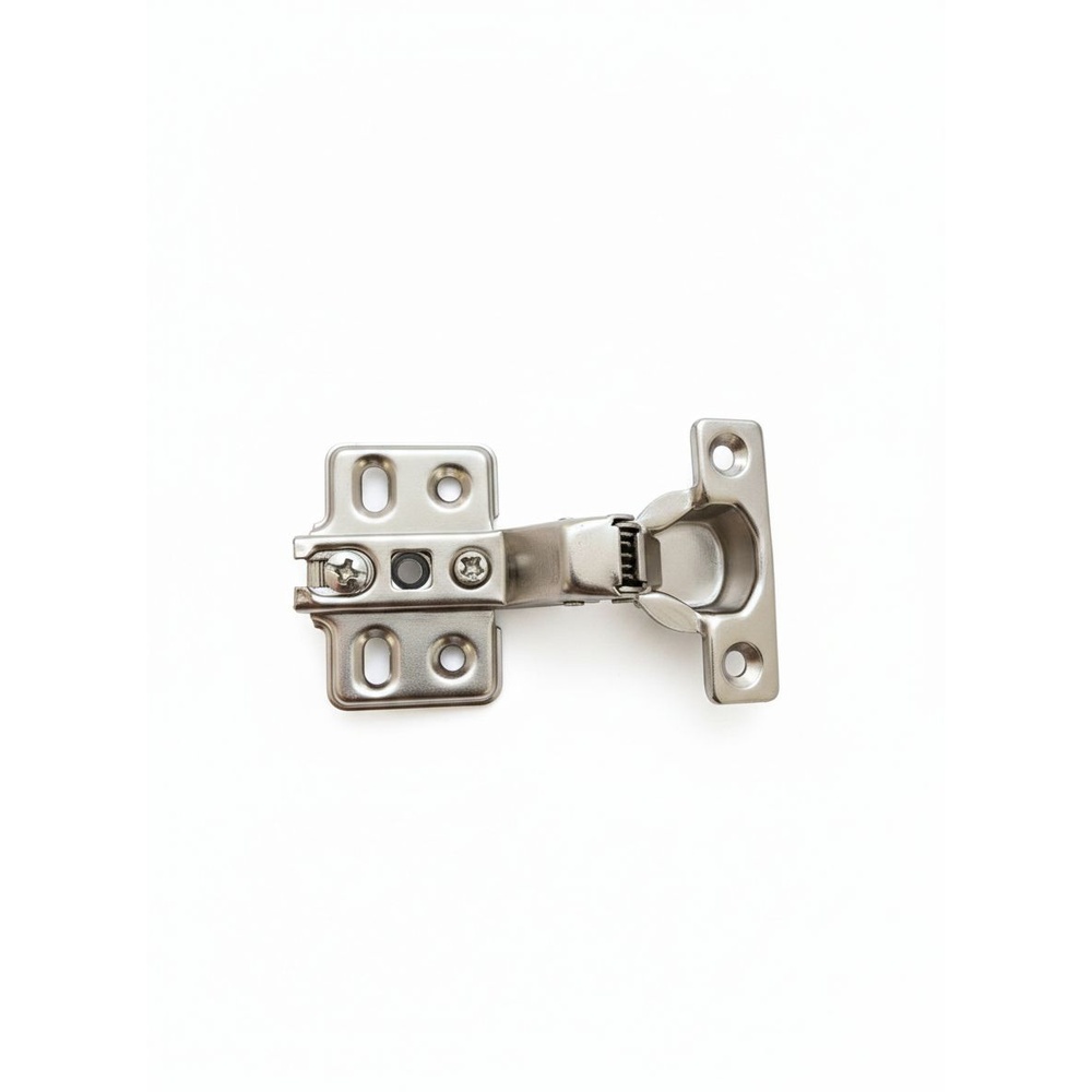 Bisagra Curva C2607A 26mm Niquel