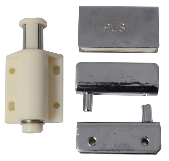 Bisagra Vidrio Rack C907A Cromo