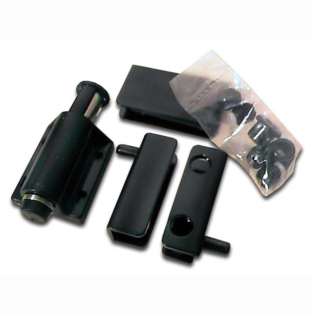 Bisagra Vidrio Rack C907A Negra