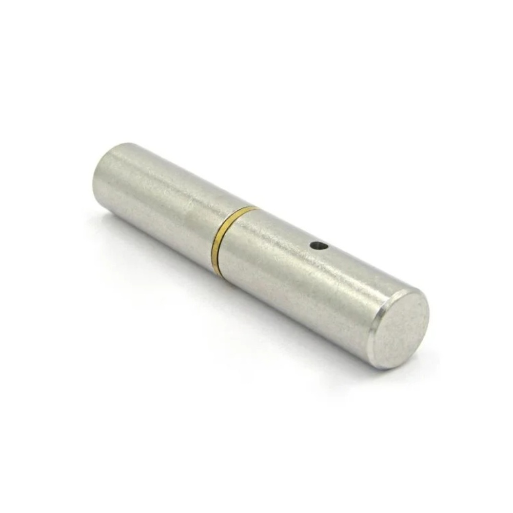 Pomel Acero Inox. 3/8" C/Gol. Bce.