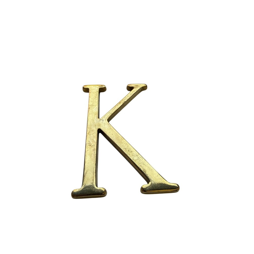 Letra K 20 Cms Bce Pulido