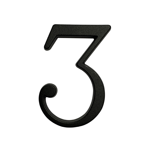 Numero 3 Negro