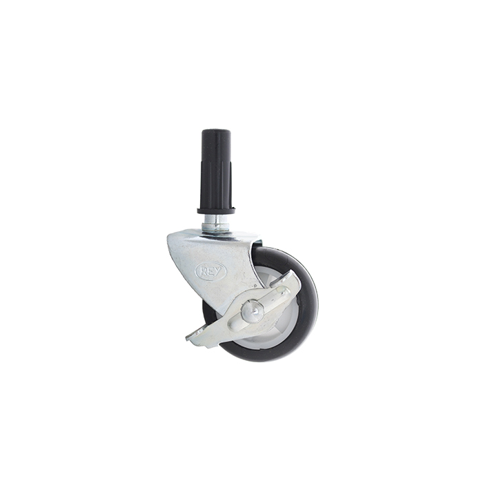 Rueda 48X21 mm   Cama C/Piv C/Fre