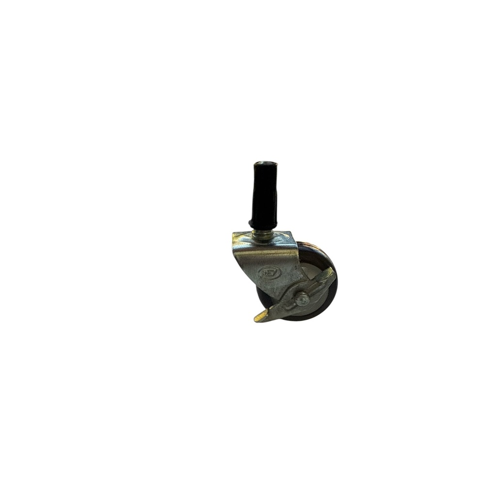Rueda 48X21 mm Cafe C/Piv C/Fre
