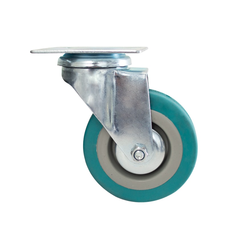 Rueda Giratoria de Goma - 50x18 mm