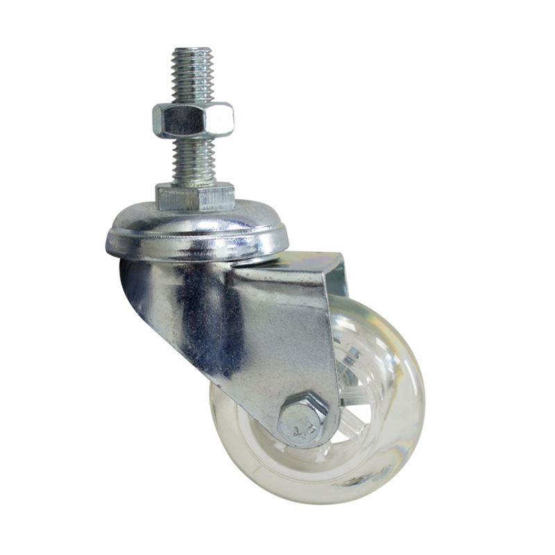Rueda Giratoria Silicona - Giratoria con hilo 50x20 mm 2