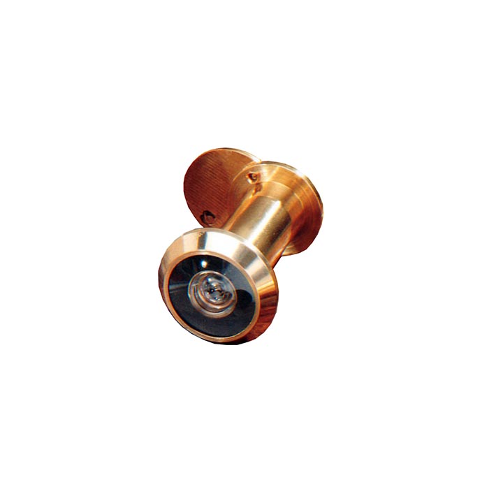 Mirilla Optica con Tapa 25-40 Bronceada