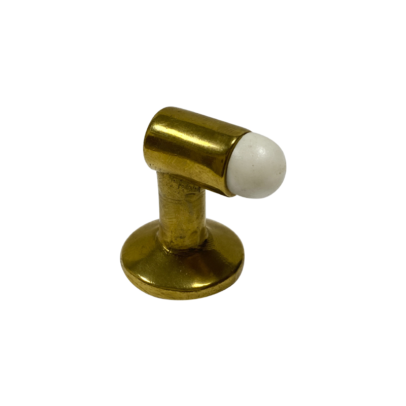 Tope Curvo Bronce .Pulido G/Blanca
