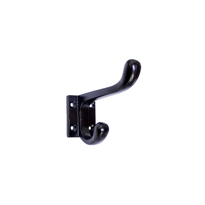 Percha Doble CI-Her-217 100mm Negro 2