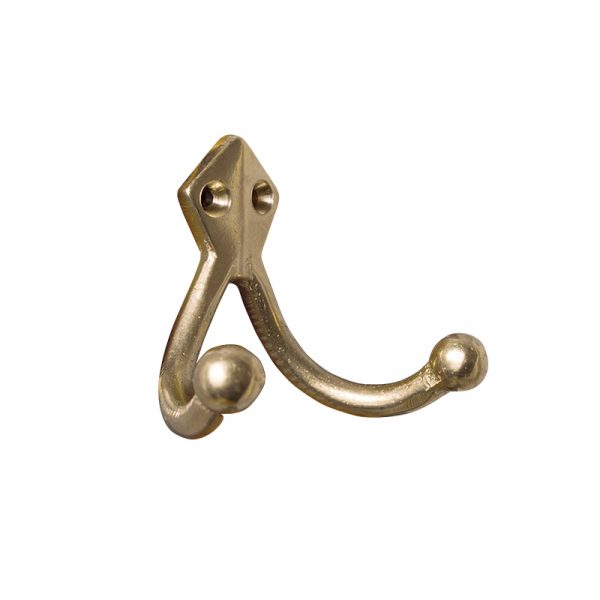 Percha Doble - Bronceada 65mm