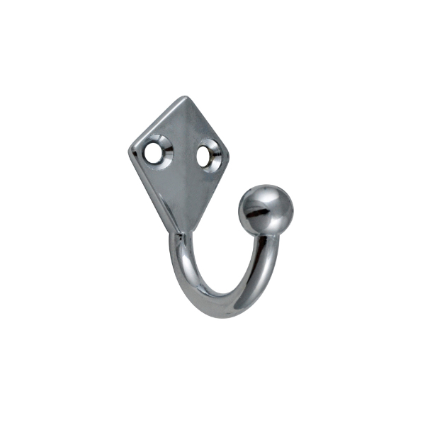Percha sencilla cromo 50mm