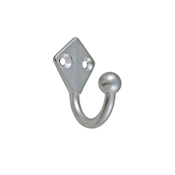 Percha sencilla gris 50mm