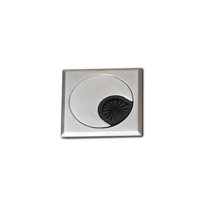 Pasacable Cuad. MW011 60mm  Satin