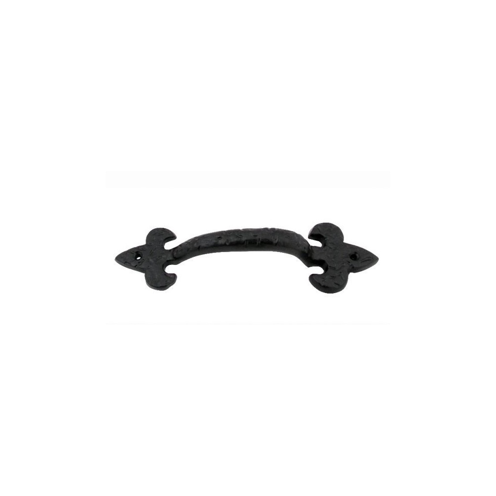 Manilla Flor Lys 183mm Negra