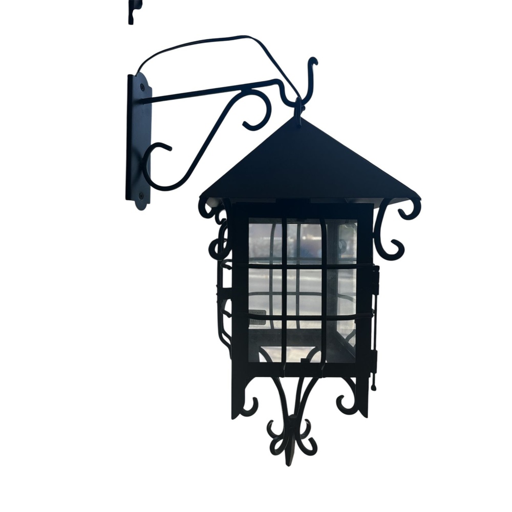 Farol Colonial Escuadra Negro 2