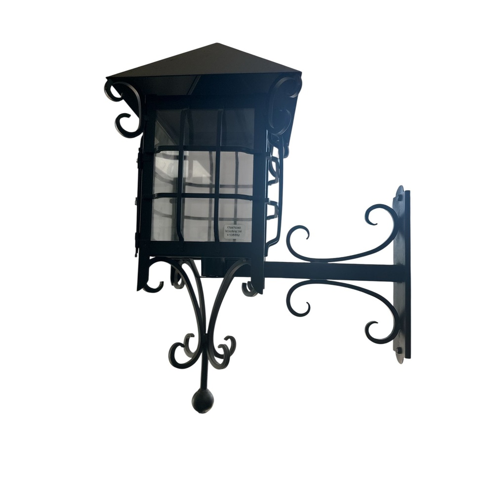 Farol Consola Maxi Negro Colonial