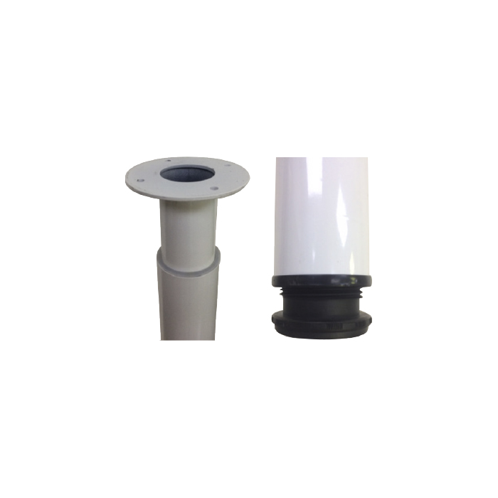 Pata Mueble base ajustable 60X(700-110) Negra 2