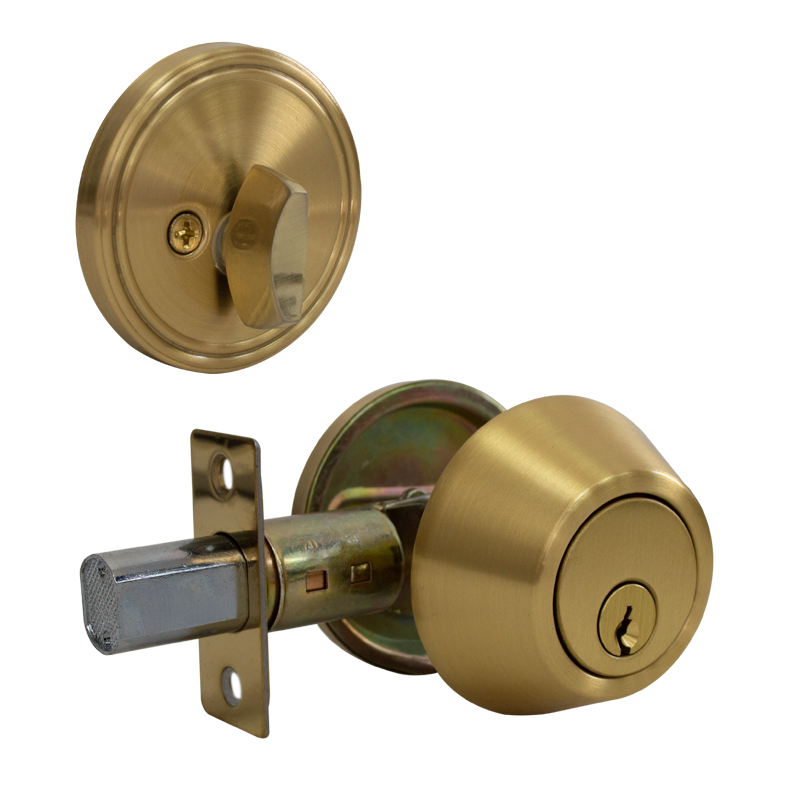 Cerrojo Seg.D101Sb Bronce .Satinad