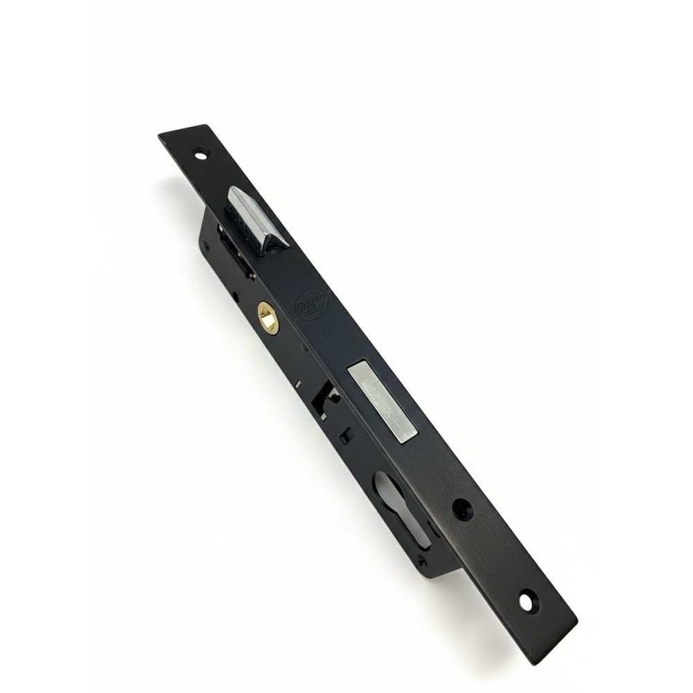 Cerradura 375 Perfil Negra Cilindro 2