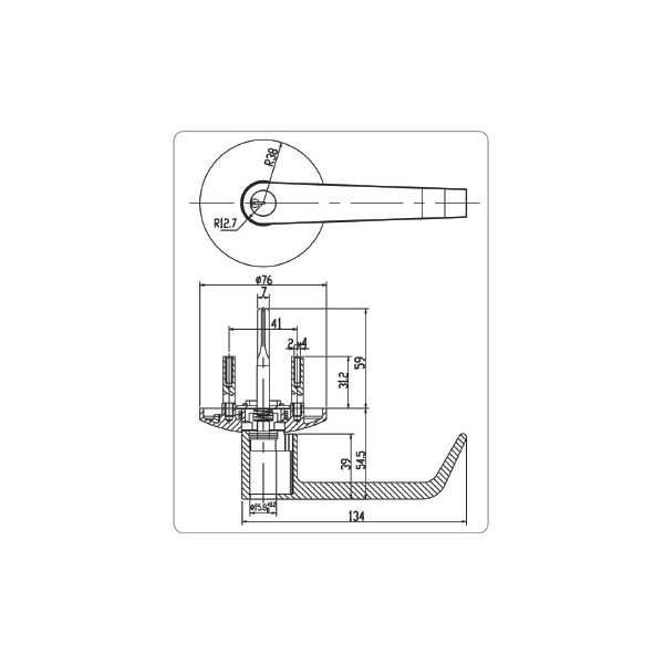 Manilla P/Antip. Cmp002S Ac. Inox. 3