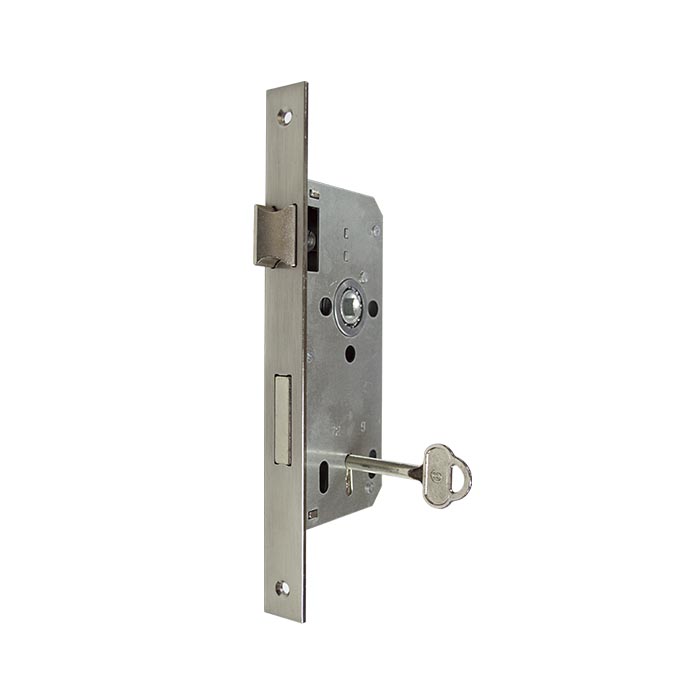Cerradura Dorm. 9010BK 40mm Niq.Sat