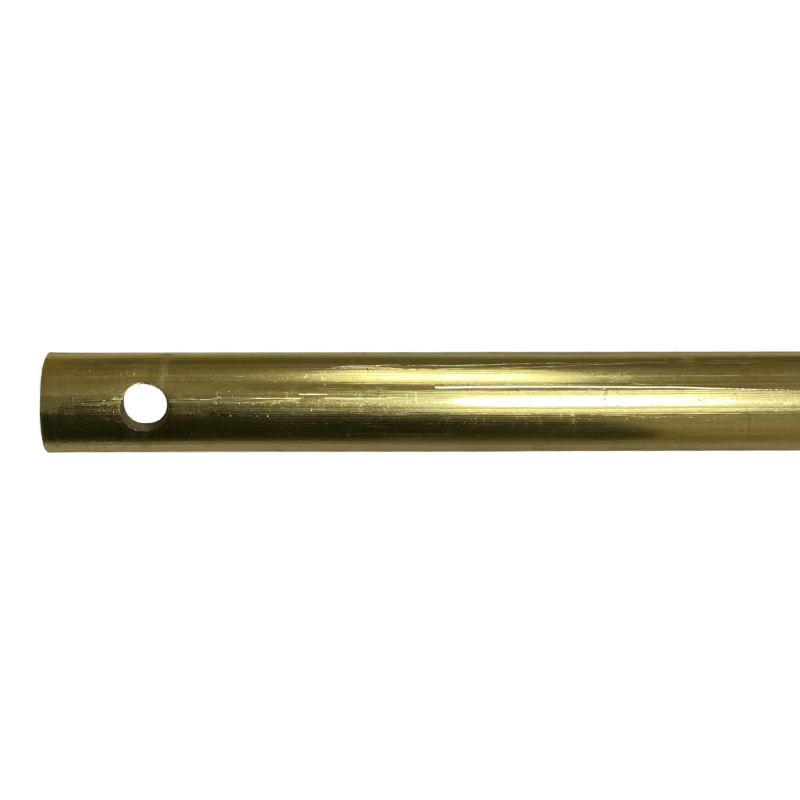 Barra Españoleta 1.00mt Bronce Pul. 2