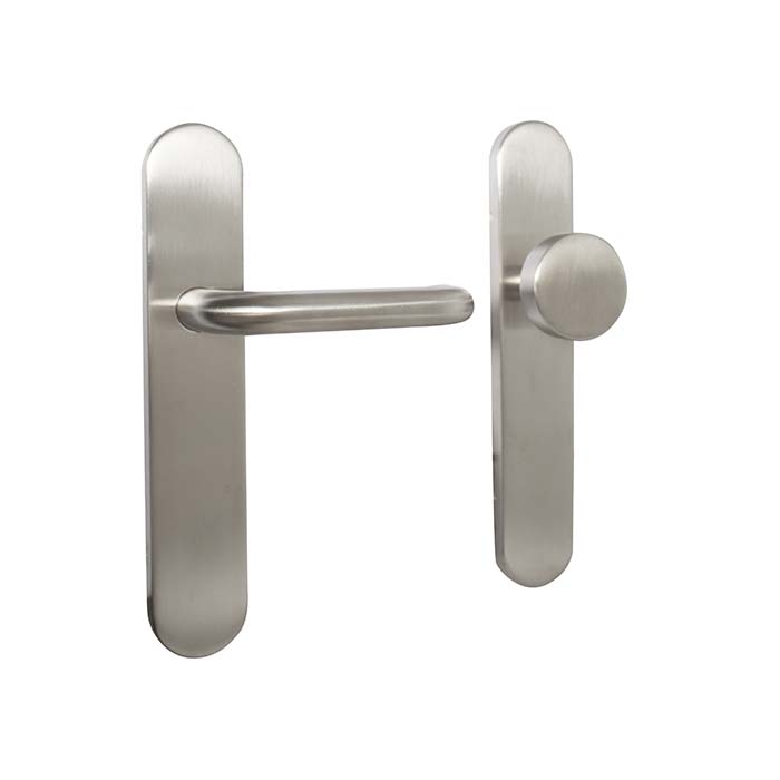 Man. C/Plac HWP006 Pomo Fij Ext. Der. Inox
