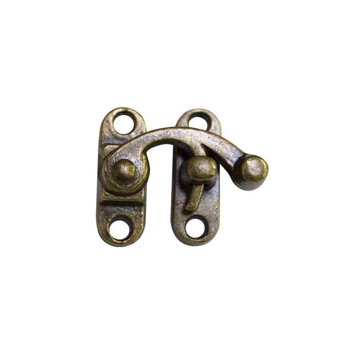 Cerrojo FL-035 Der. 28x33mm Bronce Env.