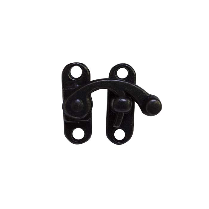 Cerrojo FL-035 Der. 28x33mm Negro