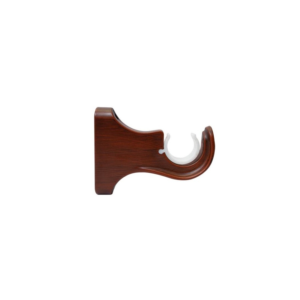 SOPORTE SIMPLE SIMIL MADERA 28MM