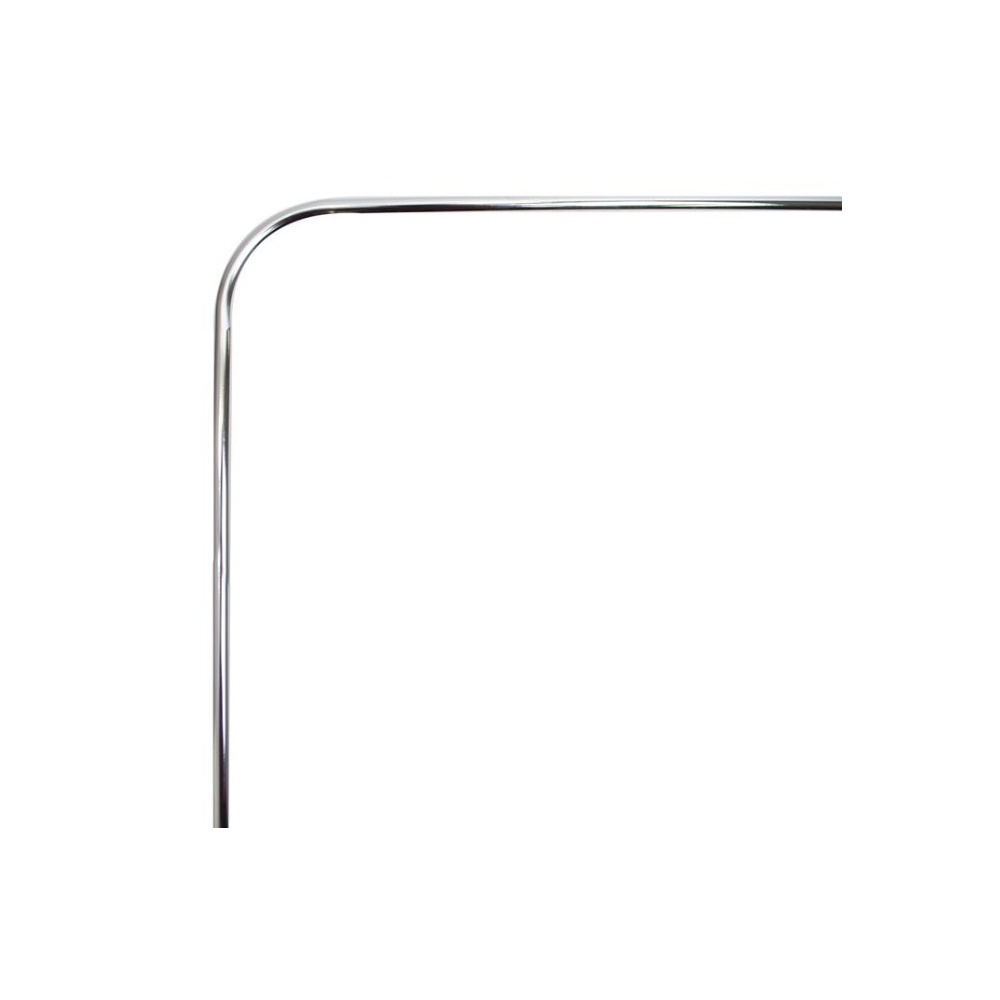 Barra Baño Curva 3/4" C/Flanche1X1 Cr.