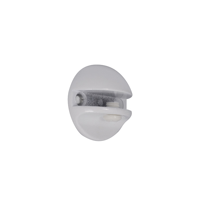 Soporte Vidrio 1/2 Esfera Blan