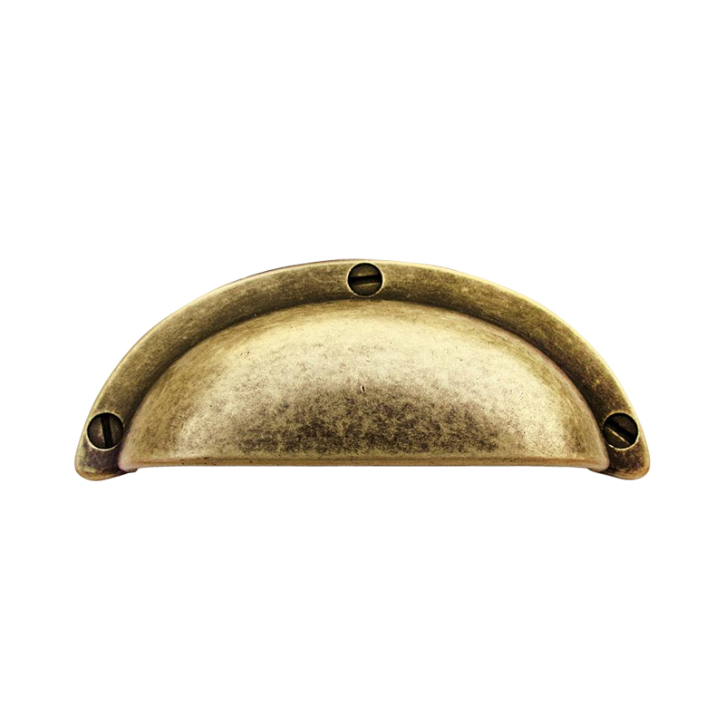 Tirador Concha Bronce Antiguo - Bronce Antiguo 32