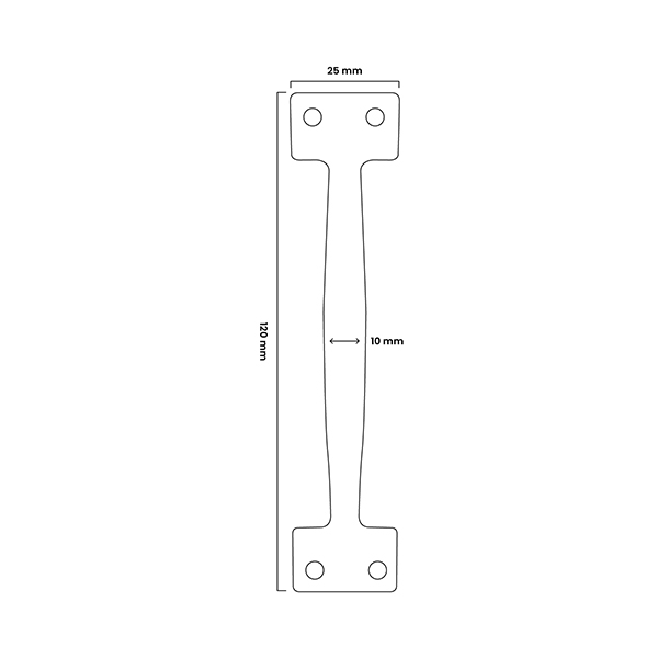 Stándar Aluminio 120mm 3