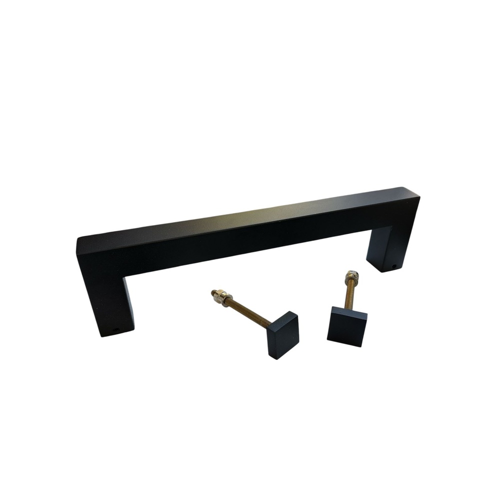 Manillon Ph027Ss 30X30x300Mm.Inox/kit fij Negro